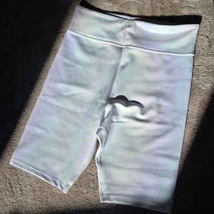 Carbon38 Iridescent Biker Shorts